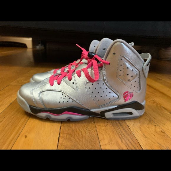 Jordan Shoes - RARE Air Jodan 6 Retro GG Metallic/ Pink LIKE NEW